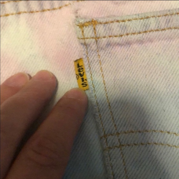 Vintage Cut off Levi’s 550 Tie Dye - Picture 3 of 6